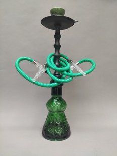 Кальян Hookah Sauda Green с высотой 52см на 2 персоны Sauda2ТGreen фото