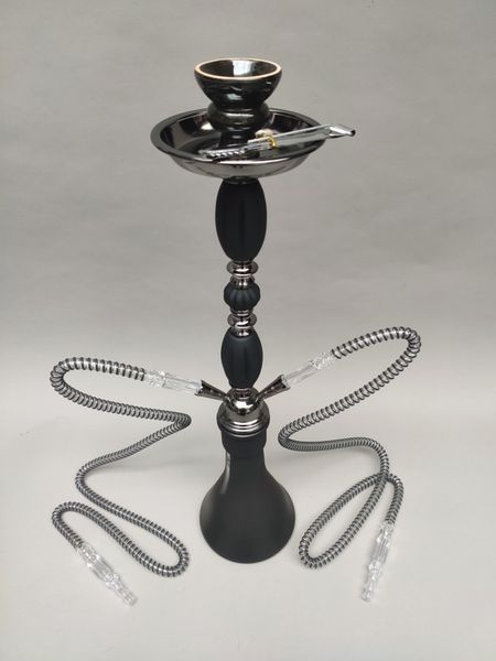 Кальян Hookah Namir Black/silver высотой 55 см на 2 персоны Namir nlk slvr фото