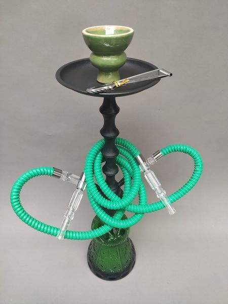 Кальян Hookah Sauda Green с высотой 52см на 2 персоны Sauda2ТGreen фото