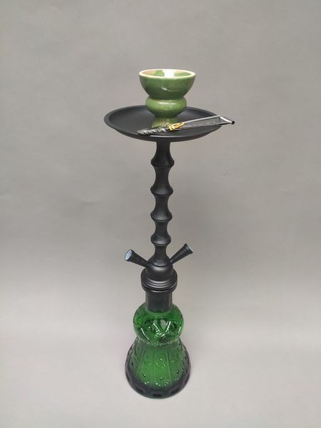 Кальян Hookah Sauda Green с высотой 52см на 2 персоны Sauda2ТGreen фото
