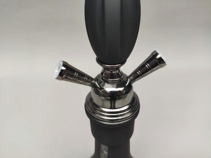 Кальян Hookah Namir Black/silver высотой 55 см на 2 персоны Namir nlk slvr фото