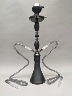 Кальян Hookah Namir Plus Black/silver висотою 60 см на 2 персони NamirL Blk slvr CL фото