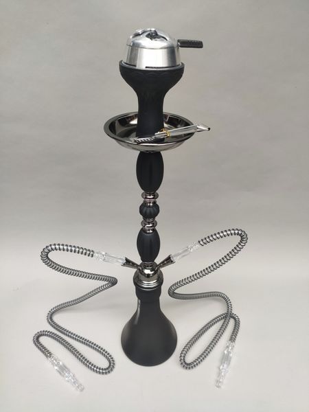 Кальян Hookah Namir Plus Black/silver высотой 60 см на 2 персоны NamirL Blk slvr CL фото
