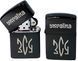 Зажигалка бензиновая ZORRO Lighter Україна ЗСУ Black LI_417Black фото 1