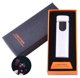 Електроімпульсна USB-запальничка Lighter Slim White Li_70White фото