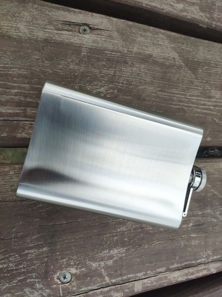 Фляга из нержавеющей стали UKRAINE 🇺🇦 266ml 9oz R_WKL034 фото