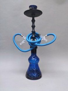 Кальян Hookah Sauda Blue с высотой 52см на 2 персоны Sauda2ТBlue фото