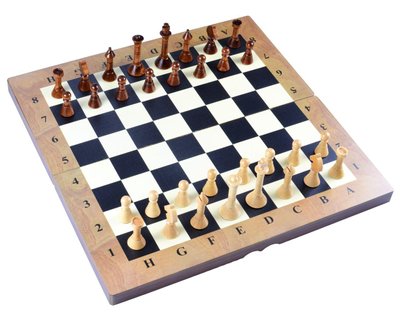Ігровий набір 3 в 1 нарди шахи, шашки (розмір поля 48х48 см) BG_8329 фото
