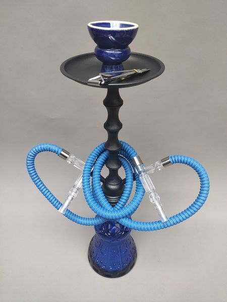 Кальян Hookah Sauda Blue с высотой 52см на 2 персоны Sauda2ТBlue фото