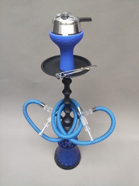 Кальян Hookah Sauda Plus Blue высотой 57см на 2 персоны Sauda2ТPlusBlue фото