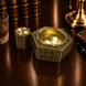 Подарочный набор Ashtray XL-0414 2в1 Восточная Роскошь &mdash; металлическая пепельница и многоразовая газовая зажигалка 12951 фото 2