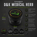 Металевий гріндер для подрібнення тютюну D&K Medical Herb DK-5831-D4 4 секції &Oslash;50мм 11895-2 фото 3