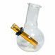 Міні-кальян бонг Hukka скляний 13 см Classic Clear 09653 фото 1