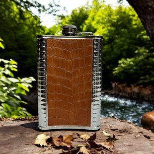 Фляга Hip Flask GDA-9/2 9Oz/266ml з нержавіючої сталі 10646 фото