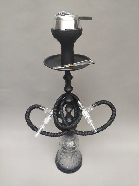 Кальян Hookah Sauda Plus Black высотой 60см на 2 персоны Sauda2ТPlusBlack фото
