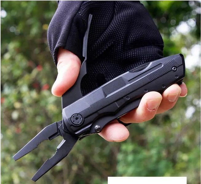 Mультитул Traveler Black Night 8 в 1 набор бит мультифункциональный инструмент в чехле R_MS_009-G фото