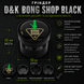 Металевий гріндер для подрібнення тютюну D&K Bong Shop Black DK-5831-D4 4 секції &Oslash;50мм 11895-4 фото 3