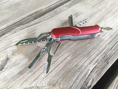 Многофункциональный нож мультитул ProMax Red 11 в 1 R_3011ALL1Red фото