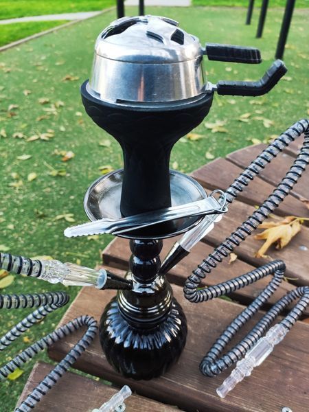 Кальян Hookah Sana Plus Black заввишки 30 см на 2 персони 03240CL фото