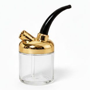 Міні-кальян Бонг Nanzihan NZH-218 Gold з водяним фільтром 07843 фото