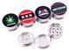 Гриндер для подрібнення тютюну Grinder Amsterdam red Sm_G179r фото 2
