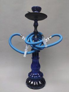Кальян Hookah Darina Blue с высотой 48см на 2 персоны Darina2ТBlue фото