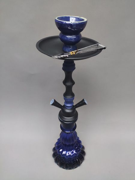 Кальян Hookah Darina Blue с высотой 48см на 2 персоны Darina2ТBlue фото