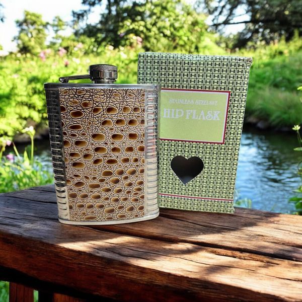 Фляга Hip Flask  F1-8-12/2 8Oz/236ml з нержавіючої сталі 10063 фото