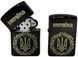 Зажигалка бензиновая ZORRO Lighter Герб України Black LI_413Black фото 1