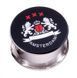 Гриндер для измельчения табака Grinder Amsterdam black Sm_G179b фото 1