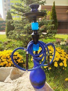 Кальян Hookah Radja Blue высотой 53см на 2 персоны 3036 фото