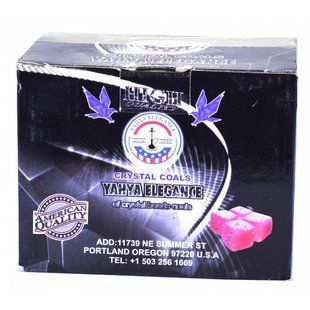 Вугілля для кальяну кокосове Yahya Asseel (упаковка 36 шт.) 1639568918 фото