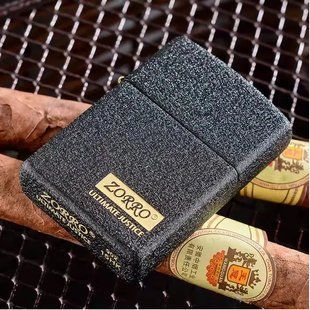 Запальничка бензинова ZORRO Limited Edition Black S 305Black фото