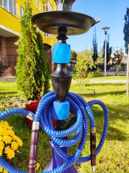 Кальян Hookah Radja Blue высотой 53см на 2 персоны 3036 фото