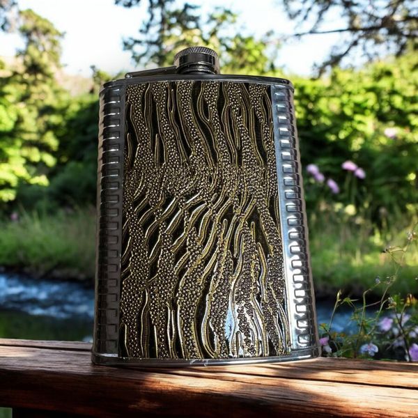 Фляга Hip Flask  F1-8-12/3 8Oz/236ml з нержавіючої сталі 10063 фото
