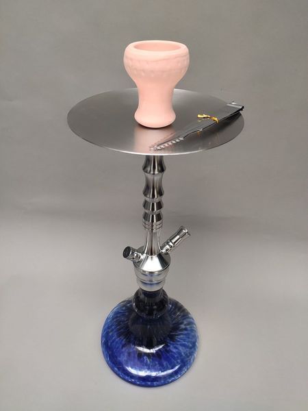 Кальян Hookah AHA 0017 Blue высотой 57 см на 1 персону K_0017Blue фото