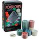 Фішки для покеру 100 фішок з номіналом у металевій коробці Poker Chips BG__100T фото 3