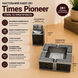 Подарочный набор Pioneer XL-0340  2в1 &mdash; турбо-зажигалка и металлическая пепельница в кожаном оформлении 12956 фото 3