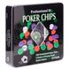 Ігровий набір Покер на 100 фішок з номіналом у металевій коробці Poker Chips BG_100T-2 фото 5