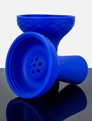 Чаша силіконова для кальяну Hookah Nazira Blue H_123 blue фото