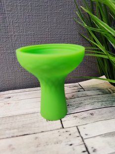 Чаша силіконова для кальяну Hookah Nazira Green 3934 фото