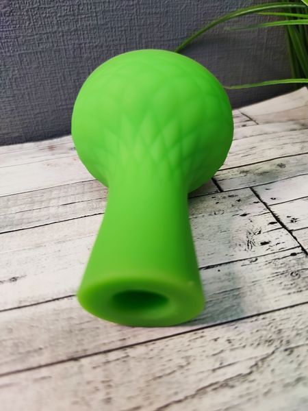 Чаша силіконова для кальяну Hookah Nazira Green 3934 фото