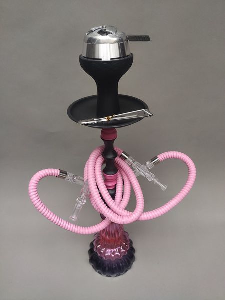 Кальян Hookah Darina Plus Pink высотой 53см на 2 персоны Darina2ТPlusPink фото