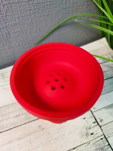 Чаша силиконовая для кальяна Hookah Nazira Red 3933 фото