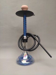 Кальян Hookah AHA 0093 Blue заввишки 57 см на 1 персону K_0093Blue фото