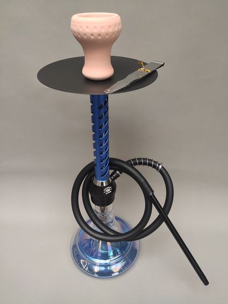 Кальян Hookah AHA 0093 Blue высотой 57 см на 1 персону K_0093Blue фото