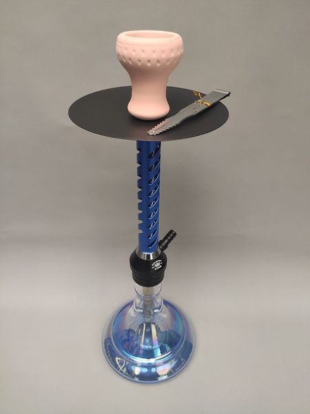 Кальян Hookah AHA 0093 Blue высотой 57 см на 1 персону K_0093Blue фото
