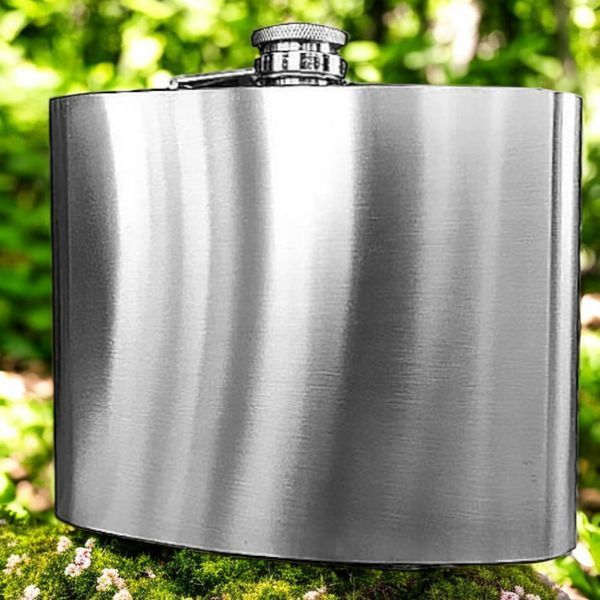 Фляга Hip Flask Ukraine F1-79 в чохлі 32 Oz / 946 ml з нержавіючої сталі 06088 фото