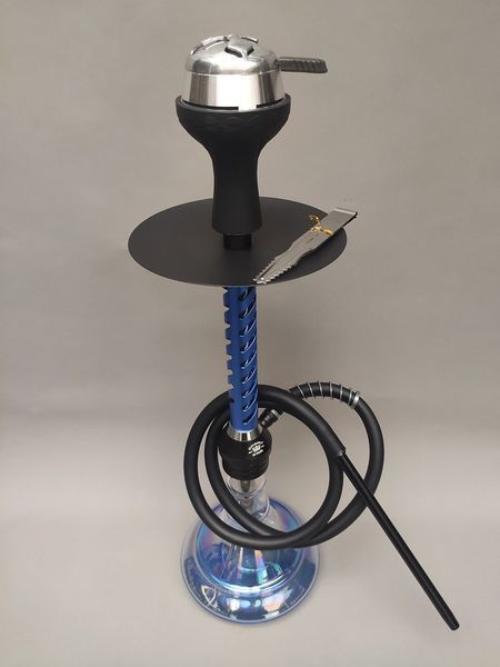 Кальян Hookah AHA 0093 Plus Blue высотой 62 см на 1 персону K_0093PlusBlue фото