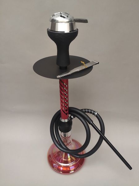 Кальян Hookah AHA 0093 Plus Red высотой 62 см на 1 персону K_0093PlusRed фото